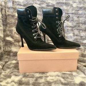 Manolo Blahnik Utility Ankle Boots